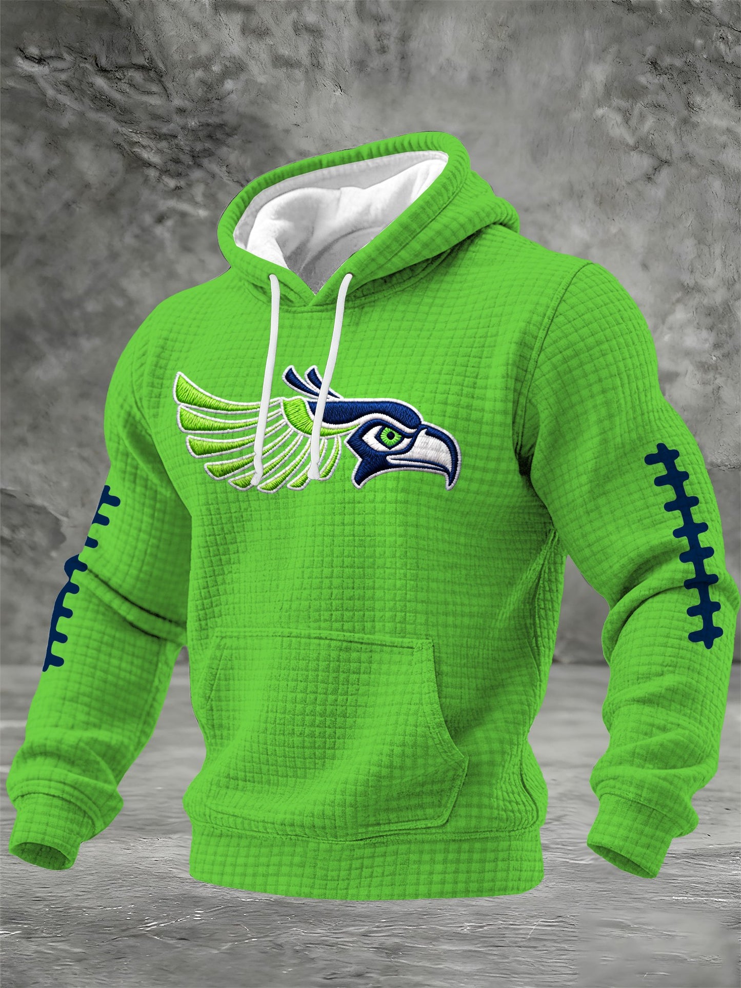 Men's Football Printed Casual Hoodie