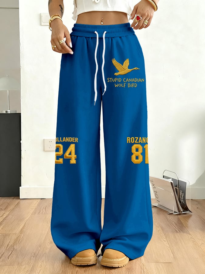 Women's TV series print sweatpants