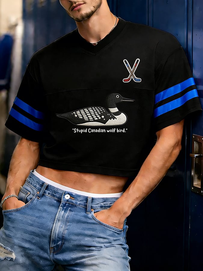 Men's casual Hockey Romance T-shirt