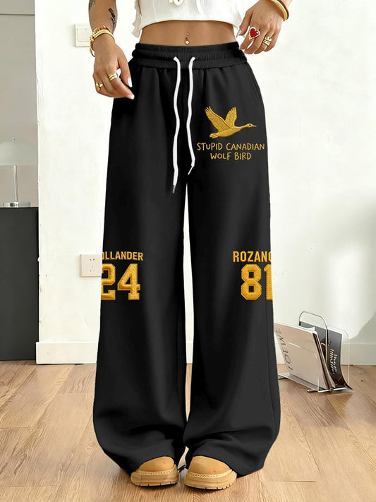 Women's TV series print sweatpants