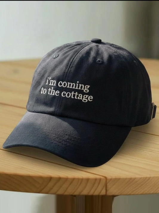 Unisex "i'm coming to the cottage" Baseball Cap