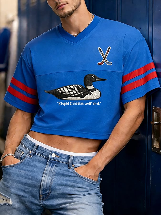Men's casual  Hockey Romance T-shirt
