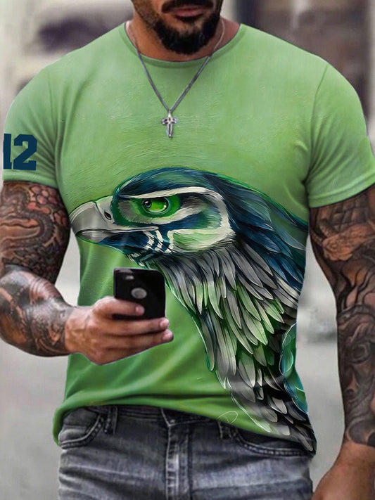 "12th Man" Seattle Seahawks Spirit: Men's Game Day Tee
