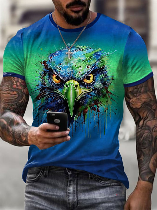 Men's Football Print T-shirt